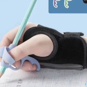 자세 손목 글씨 보호 어린이 글자 펜 교정 펜잡기 오른손용 연필교정기 자
