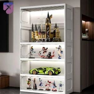 장난감 진열 대형 덮개 정리함 정리 진열대 피규어 아크릴