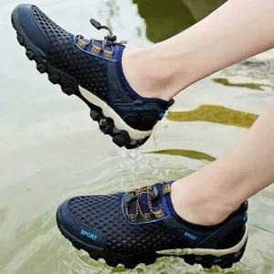키높이 아쿠아 슈즈 메쉬 스포츠화 물놀이 남성 아쿠아 슈즈 여름 트레킹화 등산 여성