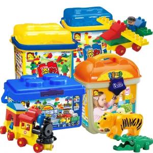 옥스포드 종합 플러스블럭 스마트 창의력 베베블록 동물퍼즐 아기 유아