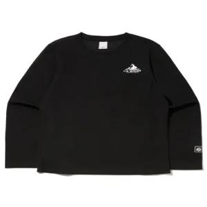 아이더 eider THERMOLOCK (써모락) 여성 긴팔 라운드 티셔츠Black