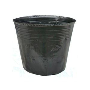 원형비닐화분포트 용기 텃밭 1000pcs 9x9cm 비닐포트 묘목 두꺼운 포트 꽃병 원예