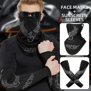 호환  사이클링 마스크 반다나 쿨링 사이클 발라클라바 풀페이스 모자 라이딩 스카프 여름 건조 자외선 차