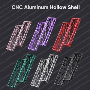 Holy60 Wooting 60HE GH60 할로우 알루미늄 키보드 케이스 60% 키 레이아웃 키보드 쉘 Mad 60he Aula Win60