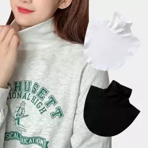 [큰손할인] 페이크목폴라 넥워머 레이어드 가짜 가을 겨울 공갈 훼이크 방한 보온 따뜻한 목만있는 이너