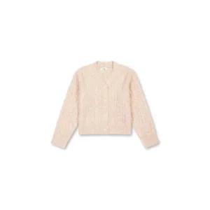 매장정품 탑텐 TOPTEN KIDS 여아) 울블렌드 케이블 가디건_MKG1EC2201 MKG1EC2201 203955