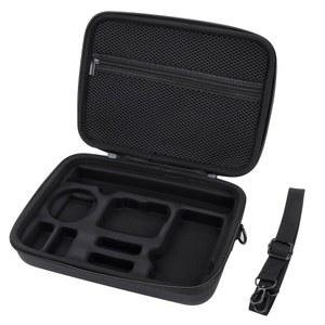 DJI 오스모 액션 5 프로/액션 4 3용 프로 휴대용 보관 케이스, 프로/4/3 어드벤처 콤보 야외 여행 키트와 호환되는 표면 방수 여행용 하드백