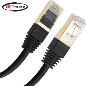 (Netmate) Fluke 인증 CAT.7 SSTP 기가 랜케이블 10M연장선 인터넷 연결 케이블 가선 가비트 랜선 네트워크