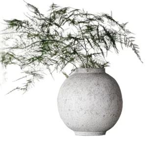 빈티지 달항아리 백자 화분 도자기 화병 꽃병 모던 미니멀