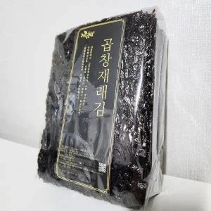 프리미엄 고소한 햇 곱창김 특품 100매 x 2팩