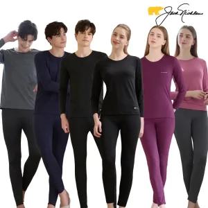 [방송히트]잭니클라우스 WM001 흡습속건 링클프리 양면 피치기모 히트웨어 동내의 6종