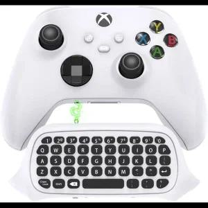 컨트롤러 키보드 키패드 Xbox 시리즈 X/S Xbox One S 무선 2.4G USB 게임패드 오디오 및 헤드셋 잭 포함 채