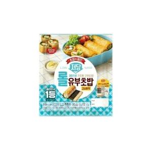 [동원에프앤비]저당 롤유부초밥 고소한맛 254g x 4개