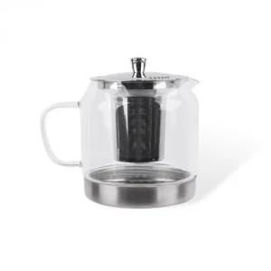 튼튼한 인덕션용 글라스 찻주전자 내열유리 차우리기 1.5L