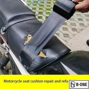 전기 자전거 시트의자소파 쿠션용 검정색 수리 테이프, 강력 접착 가죽