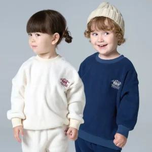 기모클로이세트 유아상하복겨울상 남아운동 남아가을 상하 키즈 등원 트레이닝