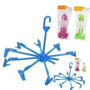 원형빨래대 걸이형 원형 빨래건조대-색상랜덤 폭42cm