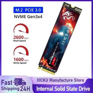 XIKCU SSD M2 NVME 128GB 256GB 1TB 2280 PCIe 3.0 노트북 데스크탑 게임 콘솔용 내부 솔리드 스테이트 드