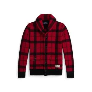 폴로 랄프 로렌 키즈 남아 2-7세 플래드 울 숄 칼라 카디건CWPOSWEB6820662600 817246