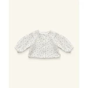 빌리 유라야 누빔 가디건 - 블루 808833