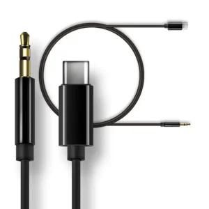 시크릿007 차량 옥스케이블 AUX 3.5mm 3극 C타입 옥스 AUX케이블 옥스케이블 AUX