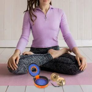 심벌 요가 틴샤 벨 구리 피 사운드 명상 티베트 릴랙스 수제 즈 1세트