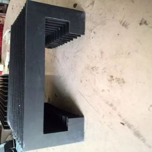 펼쳐진 400mm, 너비 높이 55mm CNC용 보호 아코디언 벨로우즈 더스트 커버