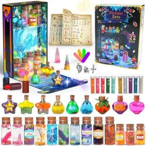 용 요정 마법 물약 키트 믹스 마법사 마녀의 병 미스터리 공예 6세 7 8 9 11 12세 이상 장난감 예술 및