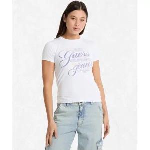 [게스] GUESS [GJ] 여성 플라워 캘리포니아 슬림 반팔티 YPBK2317 2510630