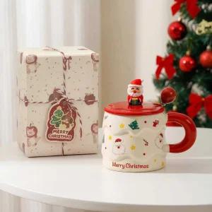 리온 크리스마스머그컵 세트 소품 크리스마스 예쁜 컵