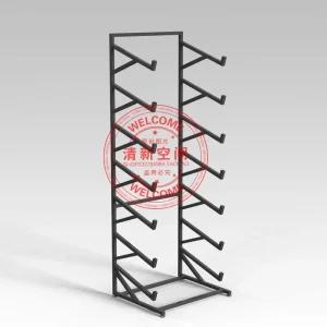 스노우보드보관대 스키샵 거치대 3층 디스플레이 보관대 고정식