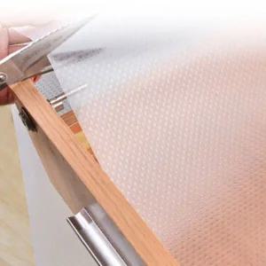 [콩심팥심]반투명 주방서랍 정리 매트 방수 미끄럼방지 찬장시트