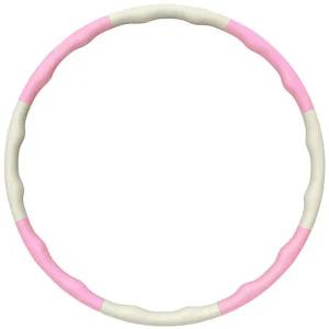 타미나 오리지널 다이어트 지압 뱃살 훌라후프 블루화이트