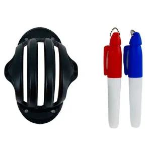 [셀러에이드]골프공 정렬 라인마커 세트 3색 펜 포함 트랙라인