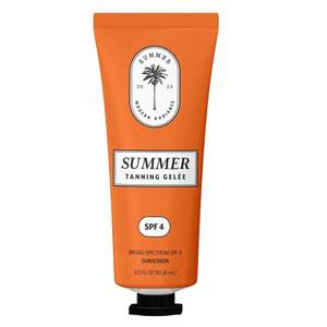 여름 젤레 태닝 spf 럭셔리 브론징 액셀러레이터 깊고 빛나는 황갈색을 위한 수분 공급 실크 기름지지 않고 빠르게 흡수되는 포뮬러 12 fl oz 미국산