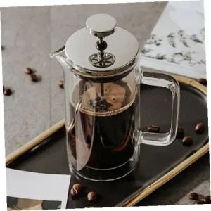 커피 추출기 이중 내열 유리 프렌치프레스 순수 메이커 티