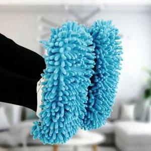 [오너클랜]슬리퍼걸레 바닥 청소 거실용 발걸레 청소슬리퍼 2p 1쌍