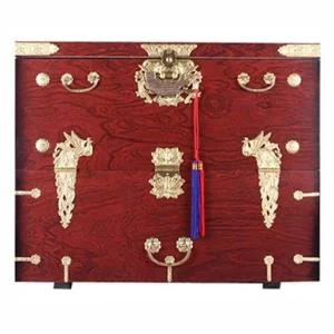 [골드스마일]제기함 봉황무늬함 집성목 집성목공예함 전통제기함 봉황함