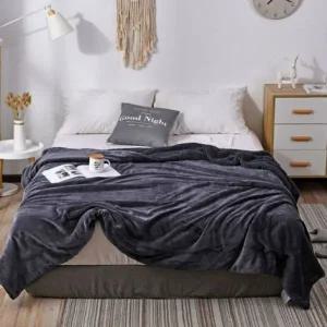 [오너클랜]사계절 차렵 차박 극세사 담요 이불 특대형 200x230 바이올렛(200x230)