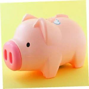 [셀러에이드]핑크 돼지 저금통 대형 귀여운 복돼지 저금 관리용품 저축 통