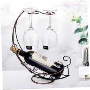 [골드스마일]와인잔 수납랙 브론즈 와인 걸이 보관대 정리함