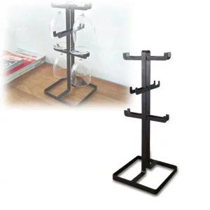 [골드스마일]와인잔 테이블 거치 선반 컵 보관 스탠드