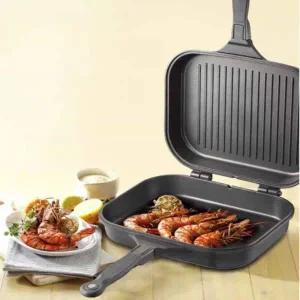 [골드스마일]양면 조리팬 32cm 바베큐 조리기구 주방 필수 아이템