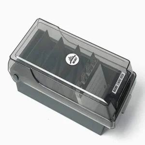 명함 수납박스 남성용 케이스 정리함 인덱스 보관함