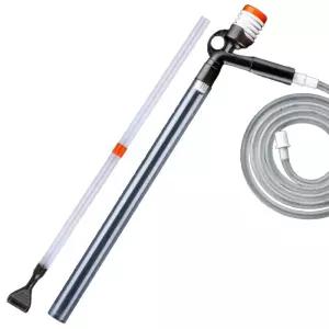 전동 수조 사이펀 모래 불순물 자동 제거 수도관 블랙 세척 흡입