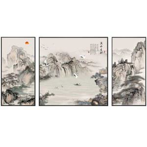 대형 동양화 액자 그림 추상화 풍수 블랙 3 5cm 매화 6m 무드등 모란꽃 캔버스