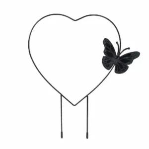 하트형 식물 지지대 인테리어 원예용 아기 받침대