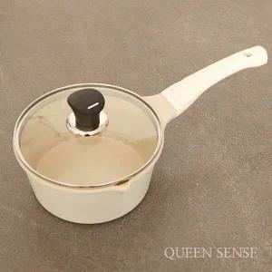 퀸센스 HT51AN53 통주물 IH 라면냄비 아이보리