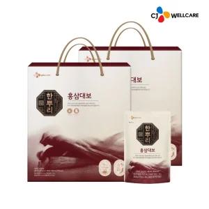갤러리아 [CJ웰케어] 한뿌리 홍삼대보 40ml 24포 x 2개