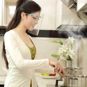 고품질 요리할때 스타일 커버 얼굴 보호 안면 페이스 쉴드 (WFFWJIS)